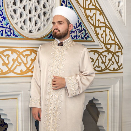  Lüks Yavuz Selim İmam Cübbesi Vizon