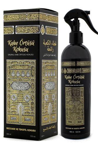  Kabe Örtüsü Kokusu 400 ml Sprey ve Kabe Örtüsü Kokusu 8 ml Araba Kokusu Cam Şişe